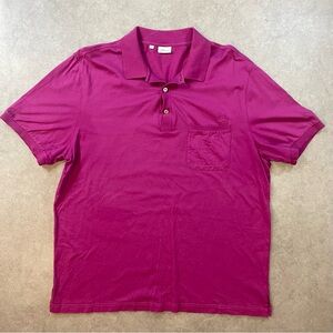 Men's Pink/Purple Polo Brioni Shirt